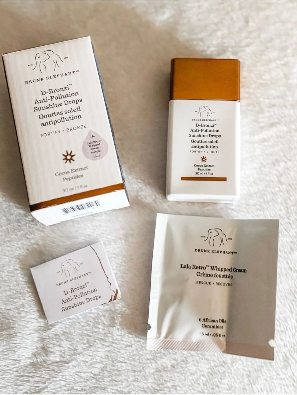 NIB! Drunk Elephant D-Bronzi Anti-Pollution Bronzing Drops - 30 ml/1 fl oz